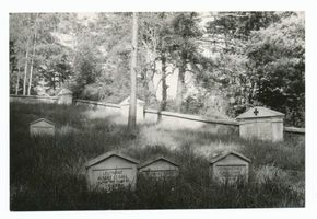 Talussen, Kreis Lyck Talussen, Heldenfriedhof auf dem Wachtberge II 