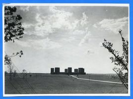 Hohenstein Kr. Osterode, Stadt, Kreis Osterode Hohenstein i. Ostpr., Reichsehrenmal Tannenberg Gesamtansicht Hohenstein, Tannenberg-Nationaldenkmal