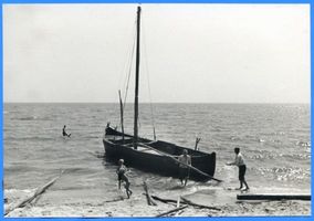 Nidden, Kreis Memel Nidden, Am Haff-Ufer II Нидден, у берега залива, II