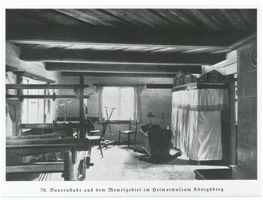  Memelgebiet, Bauernstube aus dem Memelgebiet im Heimatmuseum Königsberg 