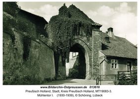 Preußisch Holland, Stadt, Kreis Preußisch Holland 