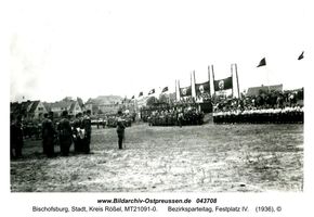 Bischofsburg, Stadt, Kreis Rößel 