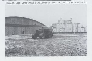 Königsberg (Pr.), Stadtkreis Königsberg Königsberg, Flughafen Dervau, Hallen und Kraftwalze Königsberg, Flughafen Devau