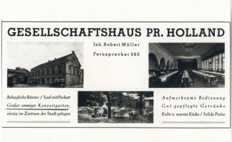 Preußisch Holland, Stadt, Kreis Preußisch Holland Preußisch Holland, Gesellschaftshaus Preußisch Holland, Stadtmotive