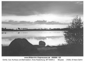 Görlitz Kr. Rastenburg, Gut, Kurhaus und Bahnstation, Kreis Rastenburg 