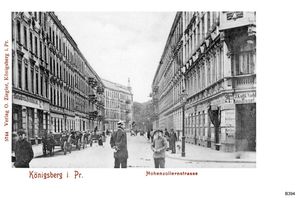 Königsberg (Pr.), Stadtkreis Königsberg Hohenzollernstraße