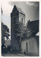 Mohrungen, Stadt, Kreis Mohrungen Mohrungen, An der Ev. Pfarrkirche III Моронген, у евангелической приходской церкви, III