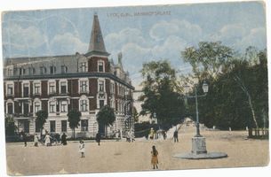 Lyck, Stadt, Kreis Lyck Lyck, Bahnhofsplatz 