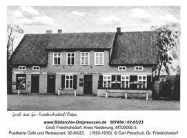 Groß Friedrichsdorf, Kreis Elchniederung 