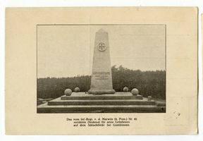 Gumbinnen, Stadt, Kreis Gumbinnen Gumbinnen, Gefallenendenkmal 