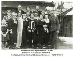 Schönlinde Kr. Gerdauen, Kreis Gerdauen 