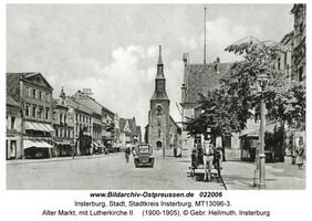 Insterburg, Stadt, Stadtkreis Insterburg Alter Markt