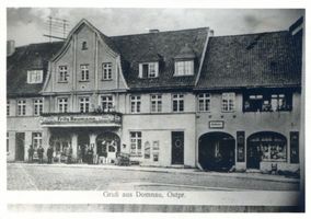 Domnau, Stadt, Kreis Bartenstein Domnau, Geschäftshaus Fritz Neumann 