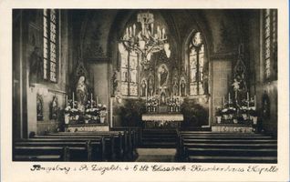 Königsberg (Pr.), Stadtkreis Königsberg Ziegelstraße 4-5 Königsberg, Elisabeth Krankenhaus, Kapelle Königsberg, Krankenhäuser und Kliniken