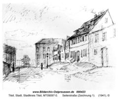 Tilsit, Stadt, Stadtkreis Tilsit Seilerstraße  