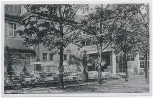 Königsberg (Pr.), Stadtkreis Königsberg Hufenallee Königsberg (Pr.), Tiergarten, Gesellschaftshaus Königsberg, Tiergarten
