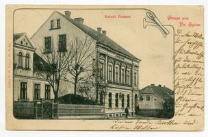 Preußisch Eylau, Kreis Preußisch Eylau Preußisch Eylau, Kaiserliches Postamt Пройсиш-Эйлау, императорская почта