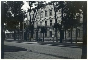 Lyck, Stadt, Kreis Lyck Lyck, Bahnhofsstr. (sp. Hindenburgstr.), Hotel Kronprinz 