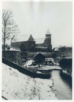 Allenstein, Stadtkreis Allenstein Allenstein, Schloß mit Mühle III Алленштайн, замок с мельницей, III