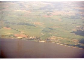 Brandenburg (Frisches Haff), Kreis Heiligenbeil Brandenburg, Luftbild Бранденбург, аэрофотоснимок