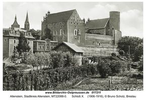 Allenstein, Stadtkreis Allenstein  Allenstein, Schloß