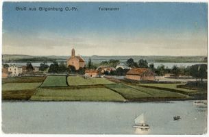 Gilgenburg, Kreis Osterode Gilgenburg, Teilansicht 