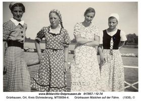 Grünhausen, Ort, Kreis Elchniederung 