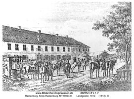 Rastenburg, Stadt, Kreis Rastenburg Sembeckstraße  Rastenburg, Landgestüt