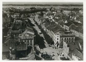 Memel, Stadt, Stadtkreis Memel Marktstraße Memel, Blick über die Innenstadt II Memel, Hafenmotive