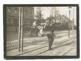 Tilsit, Stadt, Stadtkreis Tilsit Tilsit, Kommandeur fährt zum Mittagessen Тильзит, командир едет на обед