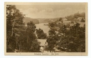 Rauschen Kr. Samland, Kreis Samland Rauschen Kr. Samland, Am Teich III Раушен, район Самбия, у пруда, III