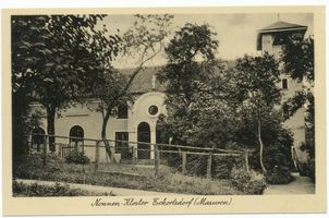 Eckertsdorf, Kreis Sensburg Eckertsdorf, Nonnenkloster Эккертсдорф, женский монастырь