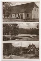 Kolonie Wondollen, Kreis Johannisburg Kolonie Wondollen, Gasthaus, Talsperre, Teilansicht 