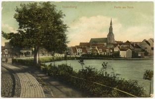 Insterburg, Stadt, Stadtkreis Insterburg Insterburg, Partie am Teich Инстербург, местность у пруда