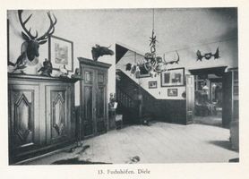 Fuchshöfen Kr. Samland, Kreis Samland Fuchshöfen Kr. Samland, Gutshaus, Diele 