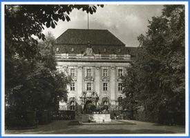 Königsberg (Pr.), Stadtkreis Königsberg Hansaring Königsberg (Pr.), Neues Gerichtsgebäude, Amts- und Landgericht VII Königsberg, Hansaplatz und Umgebung