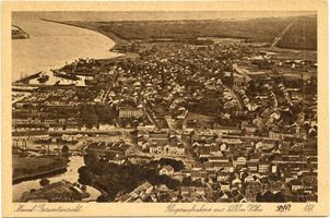 Memel, Stadt, Stadtkreis Memel Memel, Gesamtansicht, Luftbild aus 200 m Höhe 