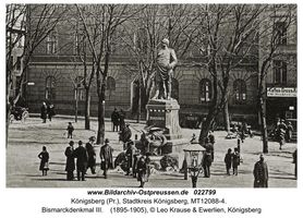 Königsberg (Pr.), Stadtkreis Königsberg Kaiser-Wilhelm-Platz  Königsberg, Stadtteil Altstadt (Umgebung des Schlosses)