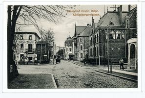 Cranz Kr. Samland, Ort, Kreis Samland Cranz, Königsberger Straße IX Кранц, Кёнигсбергерштрассе IX