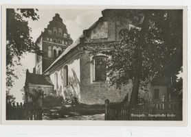 Mensguth Dorf, Kreis Ortelsburg Mensguth, Evangelische Kirche II Менсгут, евангелическая церковь, II