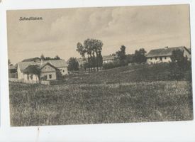 Dankfelde, Kreis Lötzen Schedlisken Kr. Lötzen, Ansicht 