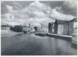 Memel, Stadt, Stadtkreis Memel Memel, Dangefluß und Börse IV Мемель, река Данге и биржа, IV