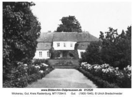 Wickerau Kr. Rastenburg, Gut, Kreis Rastenburg 