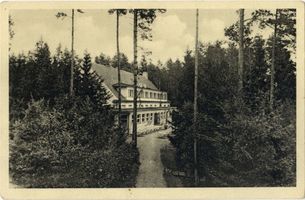 Niedersee, Kreis Sensburg Niedersee (fr. Rudczanny), Kurhaus Rudczanny V Нидерзее (ранее Рудчаны), курхаус Рудчаны, V