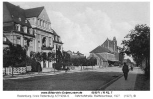 Rastenburg, Stadt, Kreis Rastenburg Bahnhofstraße