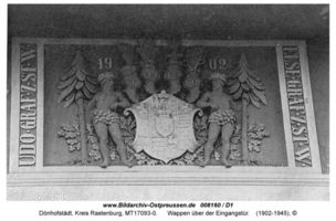 Dönhofstädt, Gut und Schloß, Kreis Rastenburg 