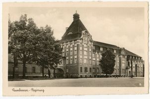 Gumbinnen, Stadt, Kreis Gumbinnen Königsplatz Gumbinnen, Regierung IX Гумбиннен, правительство, IX