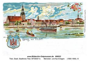 Tilsit, Stadt, Stadtkreis Tilsit Memelstraße