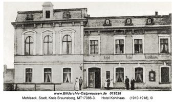 Mehlsack, Stadt, Kreis Braunsberg 