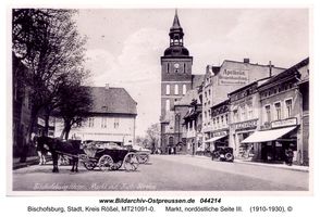 Bischofsburg, Stadt, Kreis Rößel 